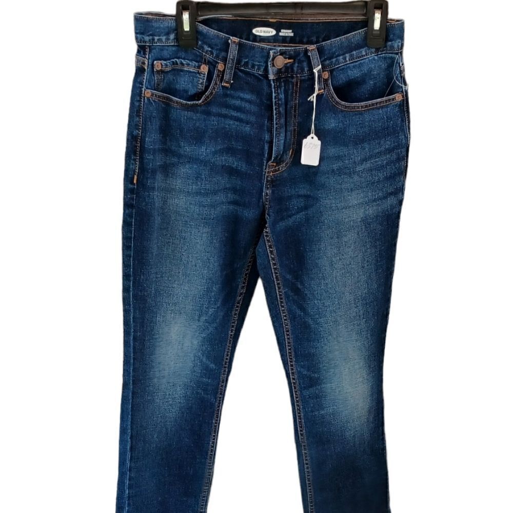 63756....Old Navy Straight leg Jeans Size 30X30, 9"Rise - Picture 1 of 6